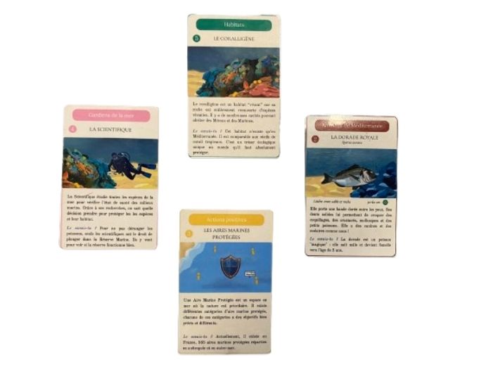 Jeu des 7 familles — animation de la RMCP